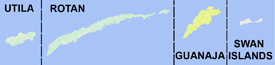 Range map of Eleutherodactylus planirostris